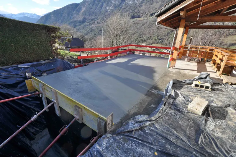 Abri voiture et terrasse — le chantier, photo 4 sur 9