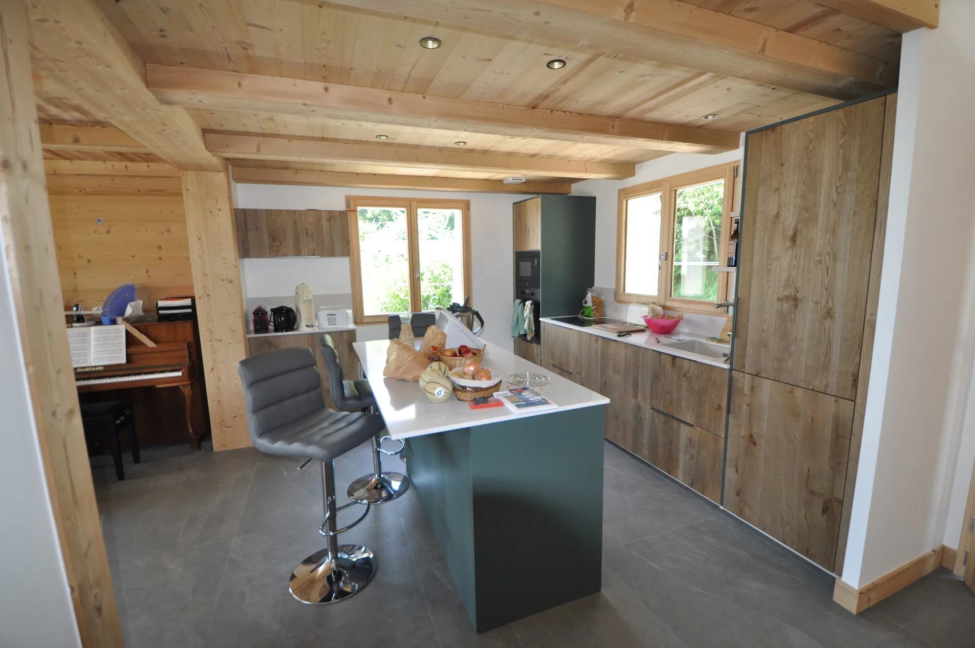 Rénovation intérieure d'un chalet